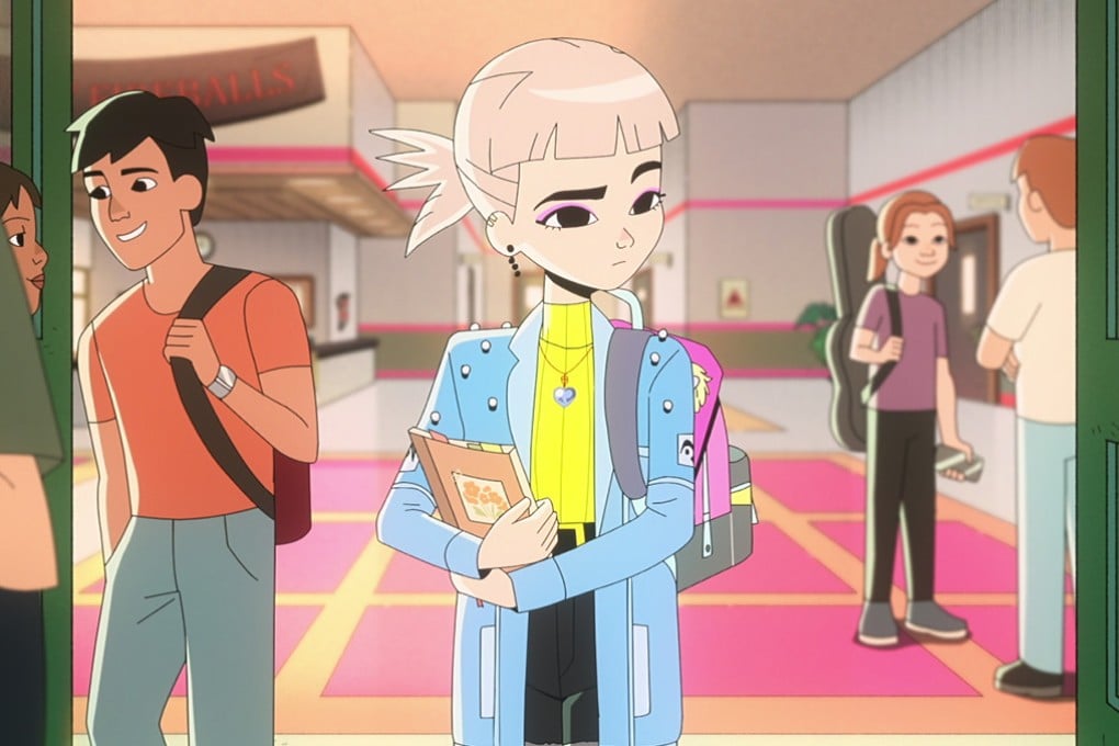 Jentry (voiced by Ali Wong) in Jentry Chau vs the Underworld. Creator Echo Wu says many things in the show, a coming-of-age story set in Texas that borrows from Chinese folk tales, are “close to my own childhood experience”. (Netflix/TNS)