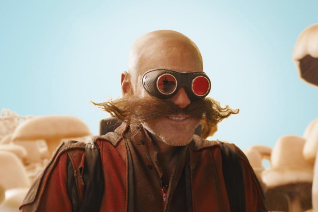 Jim Carrey as Dr Robotnik from the Sonic the Hedgehog films. He returns to the big screen after announcing his acting retirement in 2022. Photo: Paramount Pictures