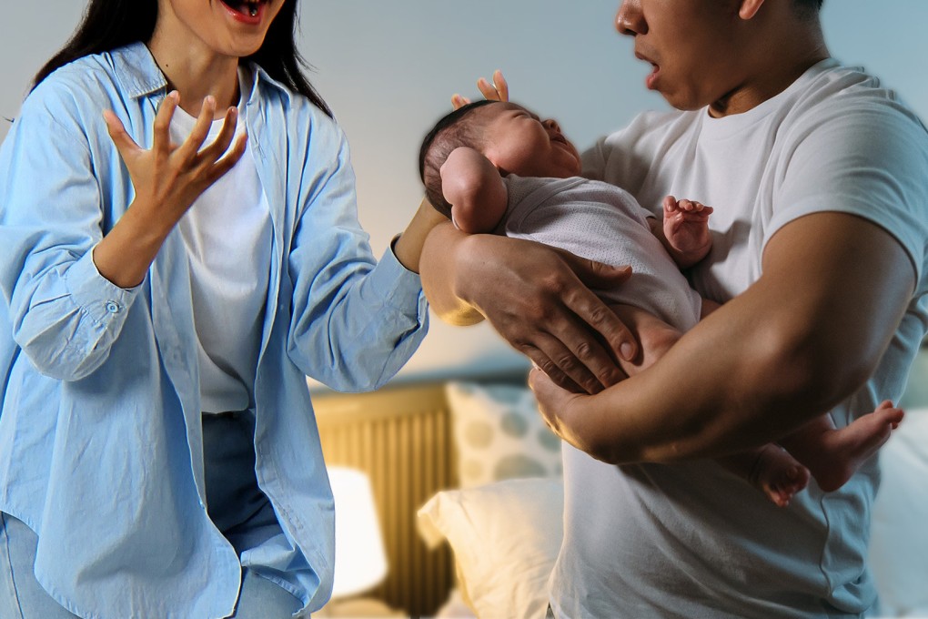 A Chinese father was sentenced to four years in prison for killing his baby daughter by throwing her from a flat during a dispute with his wife. Photo: SCMP composite/Shutterstock