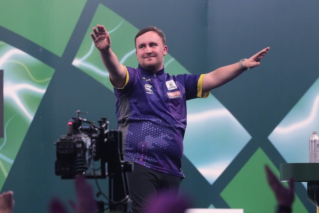 Luke Littler grabbed the attention of Britain and beyond by making an unlikely run to the final in his first world championship. Photo: AP