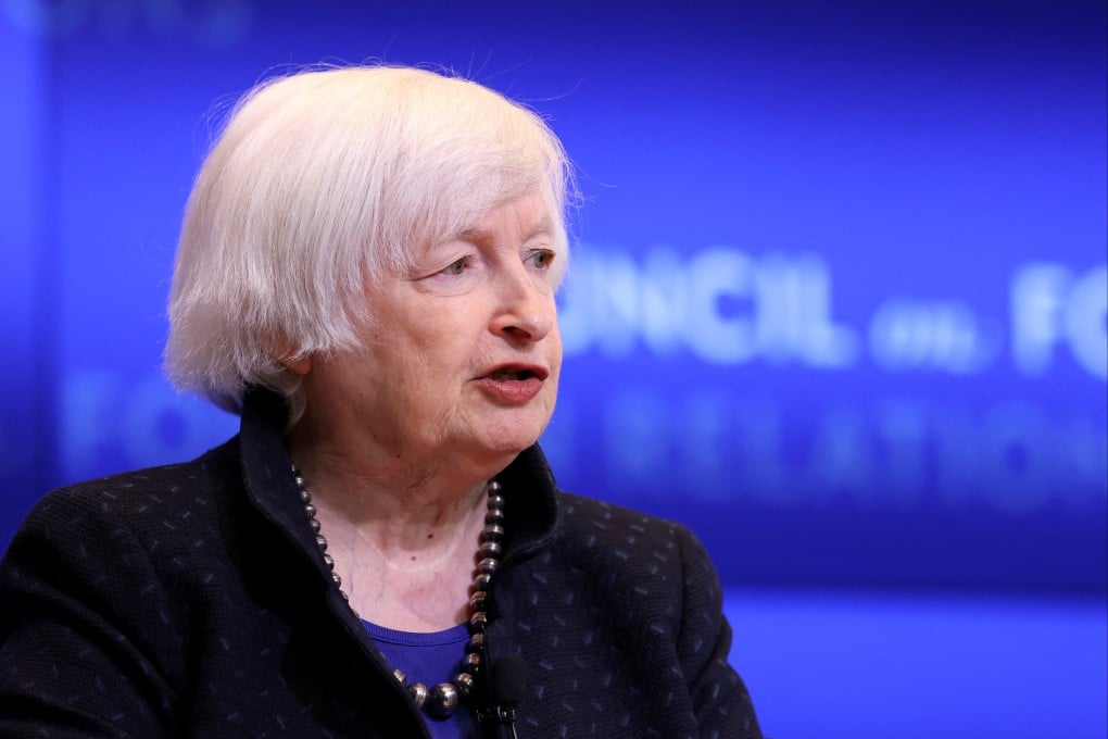 US Treasury Secretary Janet Yellen says Chinese lenders could be sanctioned if there is evidence of collusion with Russia. Photo: Reuters