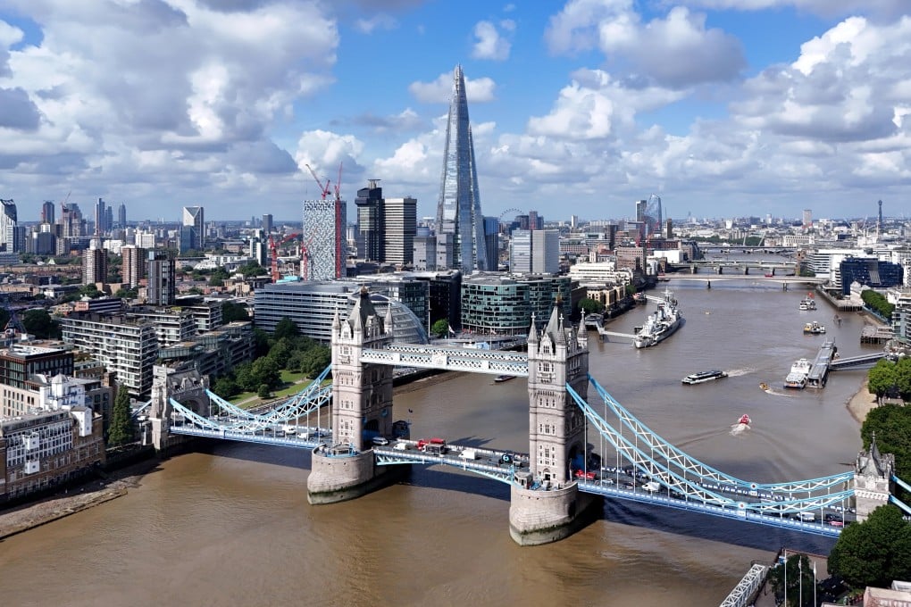 Tower Bridge in London. High childcare costs present significant barriers to entering the workforce, according to a think tank’s report on Hongkongers settling in the UK. Photo: EPA-EFE