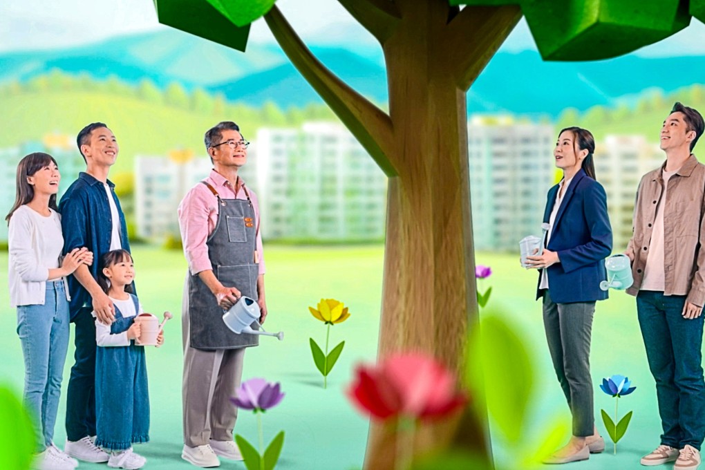A screengrab from a promotional video finance chief Paul Chan released on Sunday announcing the public consultation for the next budget. Photo: SCMP