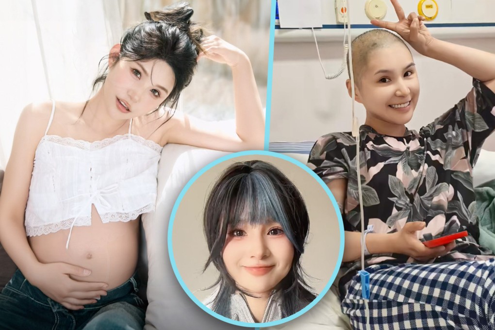A Chinese mother, who created “999 legacy photos” during her battle with cancer, has overcome the disease and now inspires many with her story. Photo: SCMP composite/Douyin