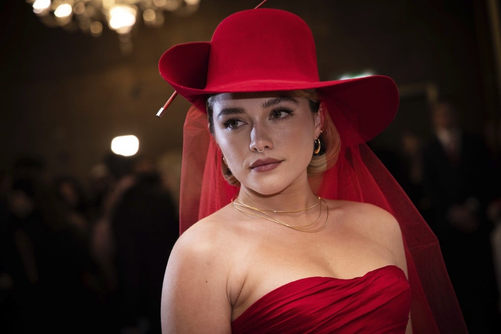 Florence Pugh arrives for the 2023 Critics’ Circle Film Awards in London. In an interview she talks about “people who hate my nose ring” and criticism of her body and look, and how she refuses to fit into stereotypes. Photo by Vianney Le Caer/Invision/AP