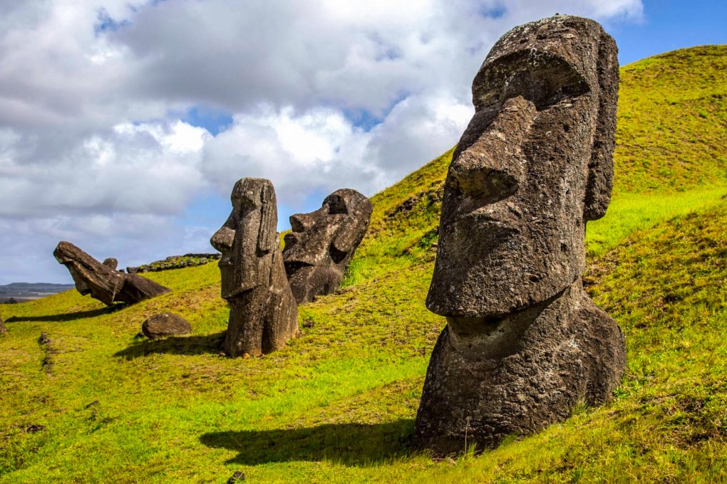 Rano Raraku is home to Rapa Nui’s iconic buried heads. Photo: Jamie Carter
