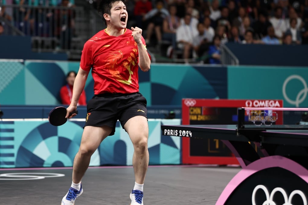 Fan Zhendong has once again had issues with obsessive fans. Photo: Xinhua