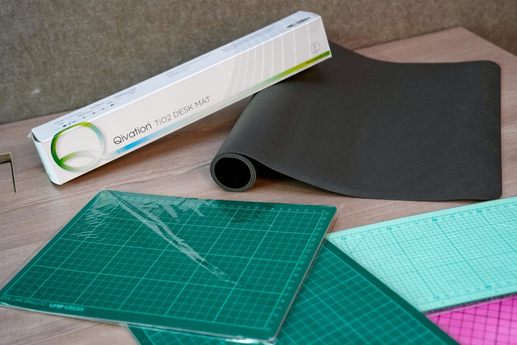 Hong Kong’s consumer watchdog has found that one tested writing mat contained plasticisers over 220 times the EU limit. Photo: Elson Li