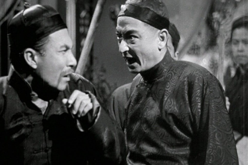 Hong Kong actors Shek Kin (left) and Lau Hak-suen in Midnight Bells (1950). The two actors, often cast as villains, made the move to TV to play kinder characters. Photo: Hong Kong Film Archive
