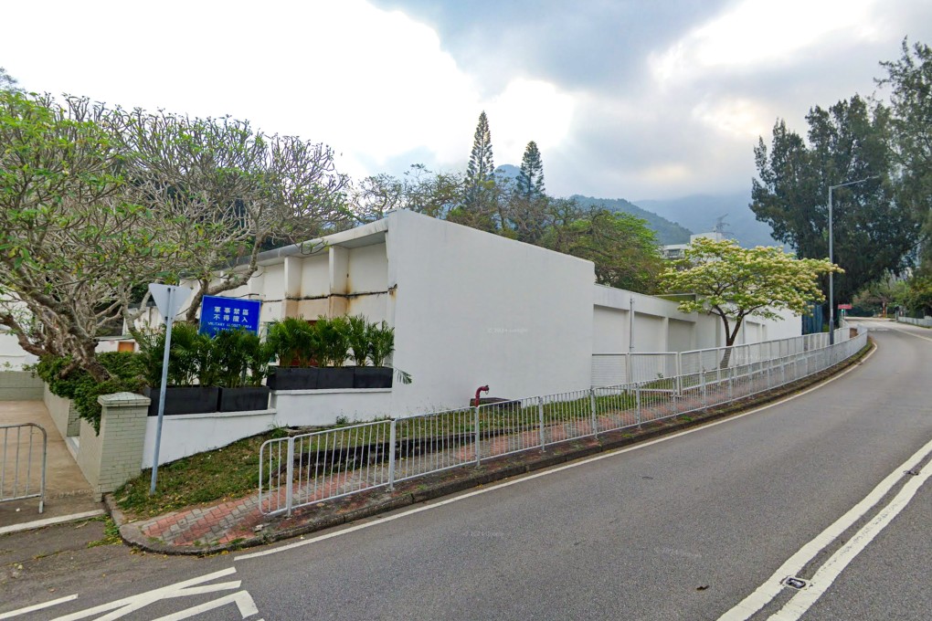 A female worker has been found dead on a roof at Hong Kong’s Shek Kong Barracks after an industrial accident, according to police. Photo: Google Maps