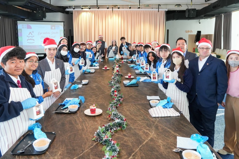 Twenty students have taken part in a Christmas-themed workshop at Nina Hotel. Photo: Handout