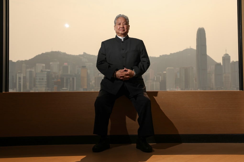 Sammo Hung at an interview with the Post in Hong Kong, in March. The martial arts film icon reflected on his glittering career, which he spent “guessing what would become successful”. Photo: Xiaomei Chen. Hair: Perry @ GHD Styling Team. Makeup: Guerlain Makeup Team