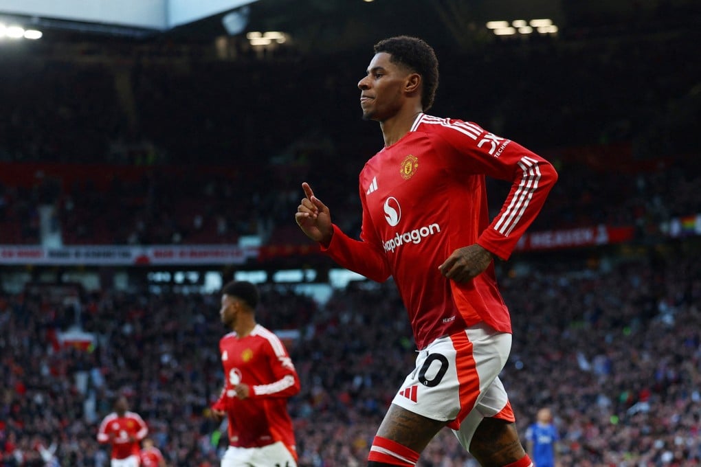 Marcus Rashford’s time at Manchester United is likely to come to an end in January, if anyone can be convinced to take on his mammoth wages. Photo: Reuters