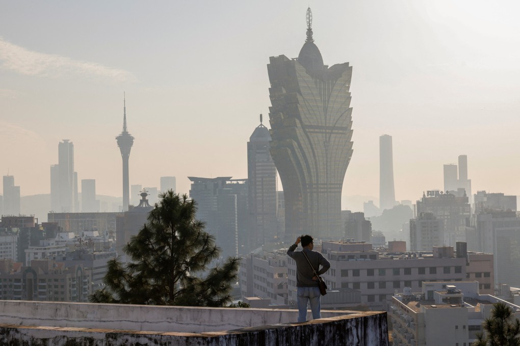 The Grand Lisboa casino in Macau. The government is looking to reduce its dependence on the gaming sector. Photo: Reuters