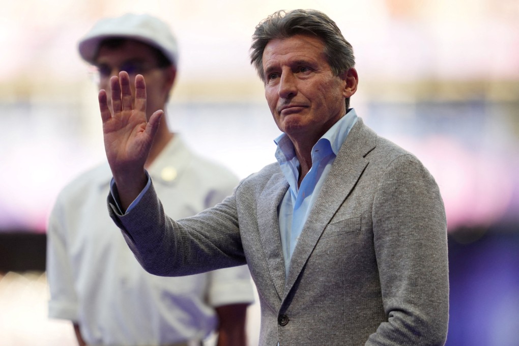 Sebastian Coe, seen here during the women’s 800m victory ceremony at the Paris Olympics in August, has made clear his desire to truly democratise the IOC. Photo: Reuters