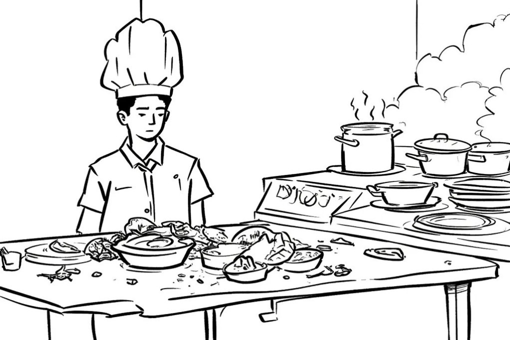 Hong Kong’s professional chefs may be among the best in the world, but that doesn’t mean they haven’t experienced their share of disasters. Photo: Ilus AI