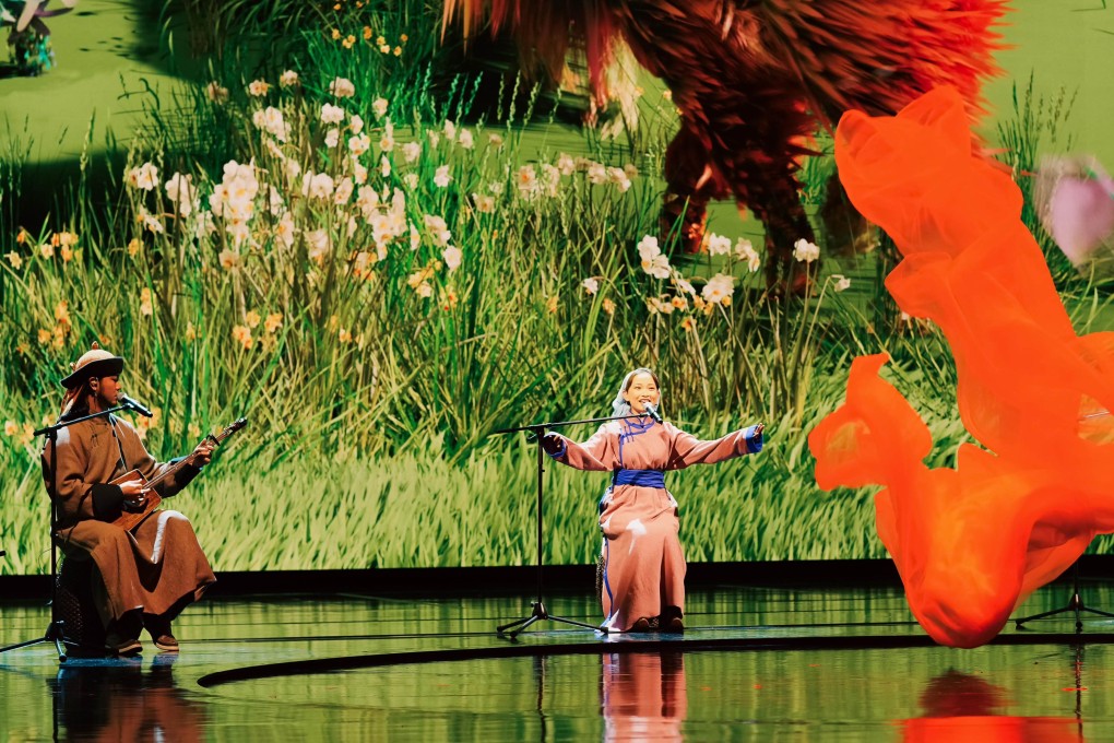 Khoomei, a form of Tuvan-Mongol throat singing, is one of the aspects of Chinese cultural heritage featured in Macau 2049, one of several exhibitions in Macau that showcase local and Chinese culture. Photo: Courtesy of MGM