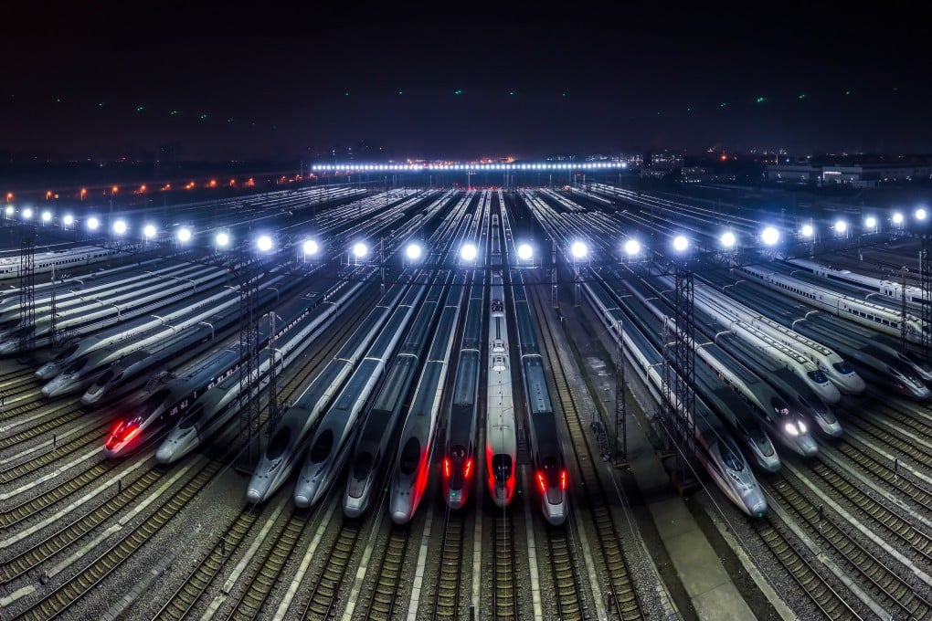 China is looking to build a huge platform for data sharing among railways, highways, waterways, aviation and ports. Photo: Xinhua