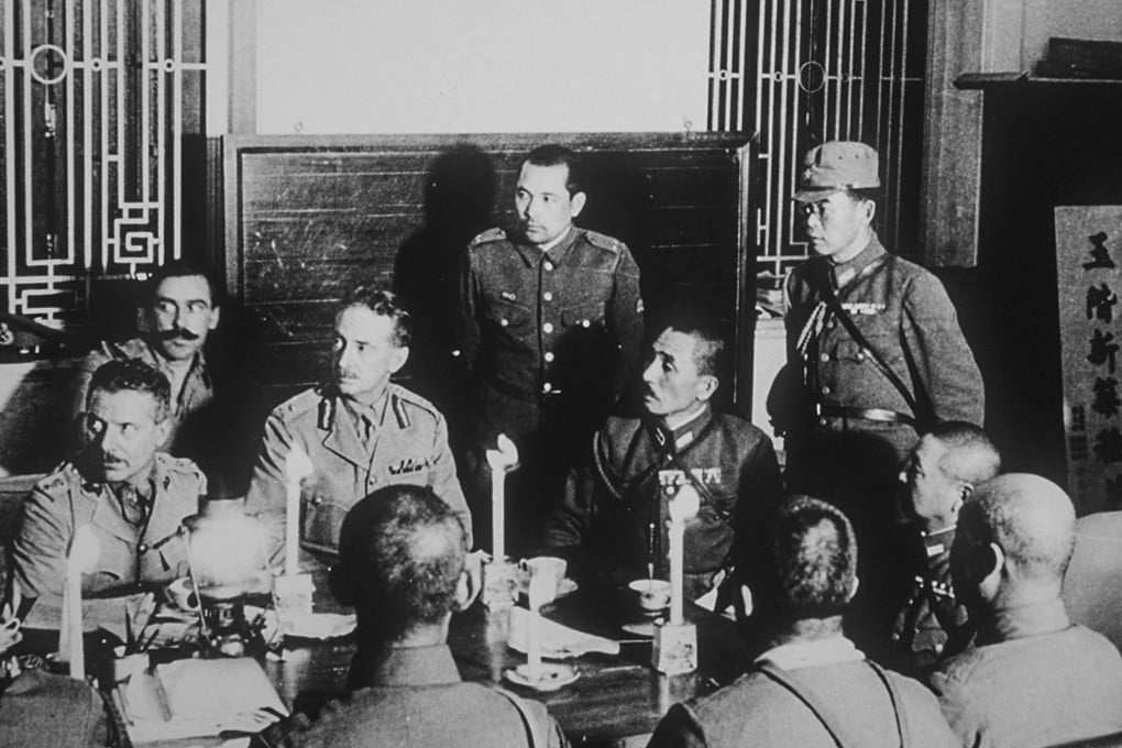 The British surrender Hong Kong to the Japanese on Christmas Day in 1941. Photo: SCMP
