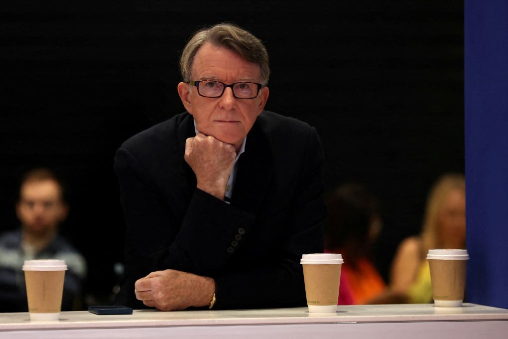 Veteran British politician Peter Mandelson. Photo: Reuters