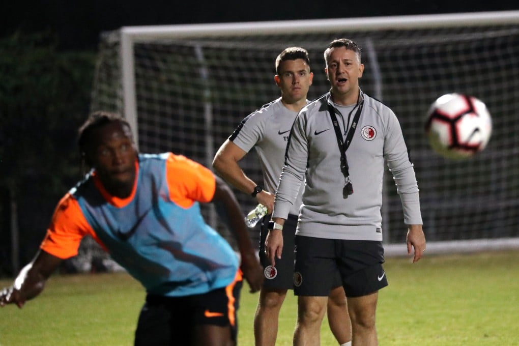Among his many positions, Gary White briefly coached Hong Kong in 2018. Photo: Edward Wong