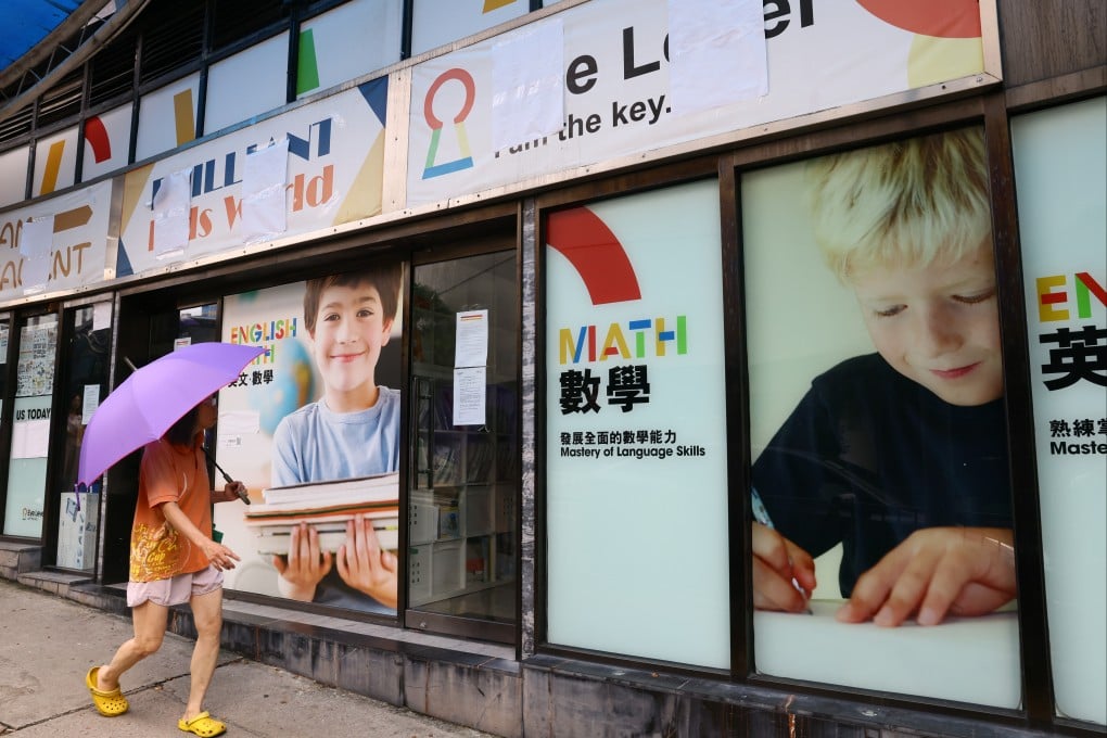 Brilliant Education, which operated five centres in Kornhill, Chai Wan, Shau Kei Wan, Ho Man Tin and Siu Sai Wan, shut down in July. Photo: Dickson Lee