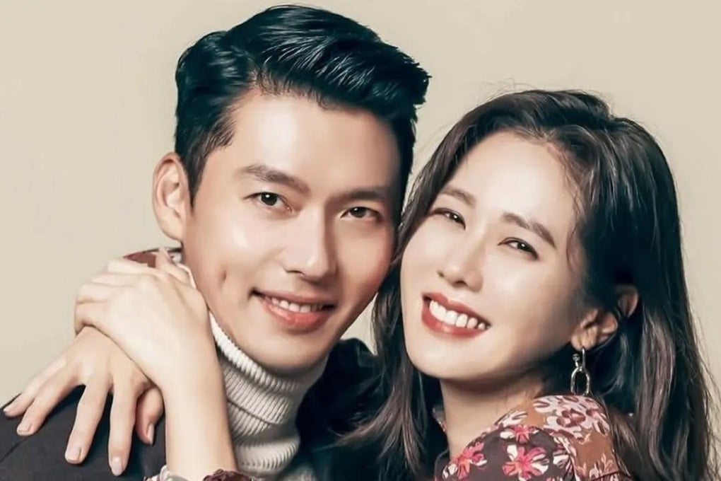 Korean actor Hyun Bin with his wife Son Ye-jin. The couple married in March 2022 and had their son in November the same year. Photo: Instagram/hyunbinactor