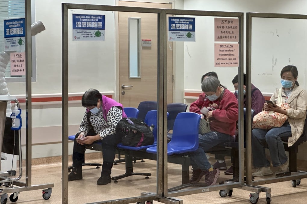 Patients wait at the accident and emergency department of the Prince of Wales Hospital in Sha Tin. Photo: Jelly Tse