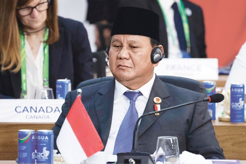 Indonesia’s President Prabowo Subianto attends the third session of the G20 Leaders’ Meeting in Rio de Janeiro, Brazil, on November 19. Photo: AFP