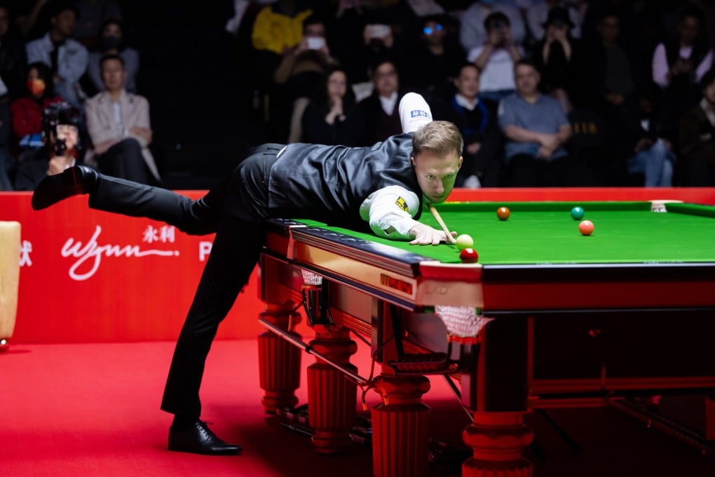 Judd Trump beat Ding Junhui 5-1 in an exhibition match in Macau on Wednesday. Photo: Handout