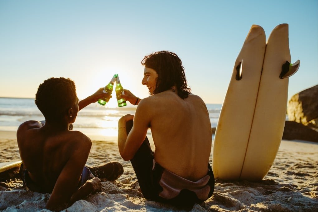 It will be illegal to surf or kayak while drunk in South Korea from June 2025. Photo: Shutterstock Images