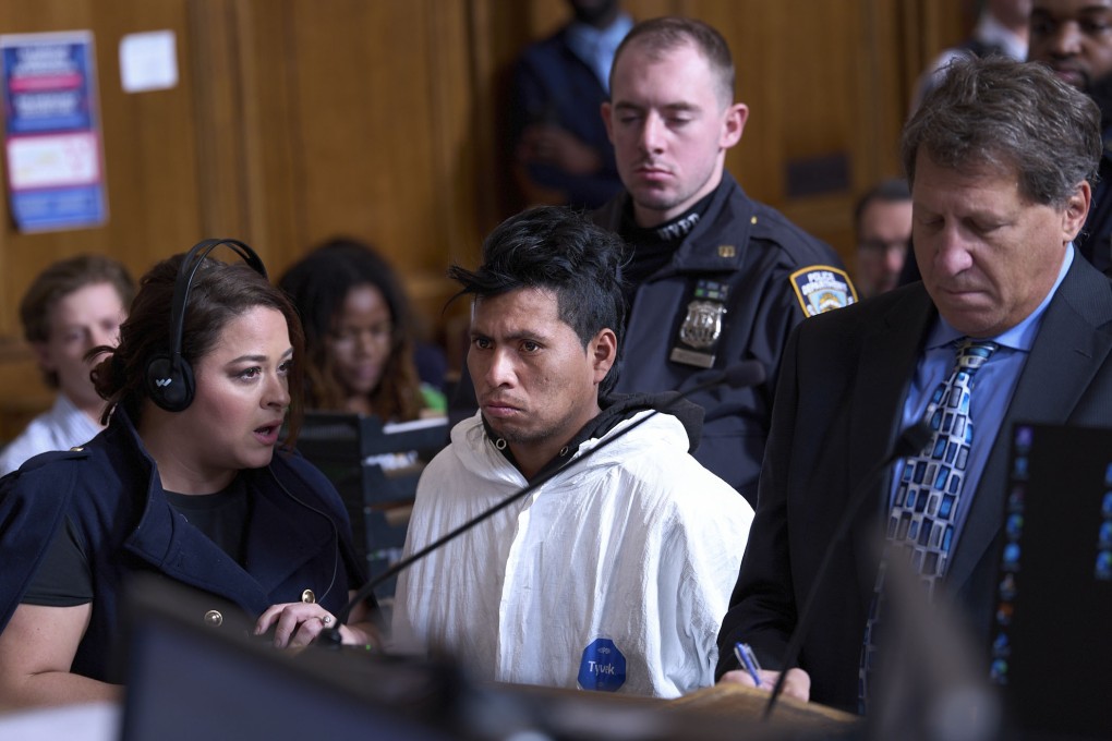 Sebastian Zapeta appears in court in New York on Tuesday. Photo: AP