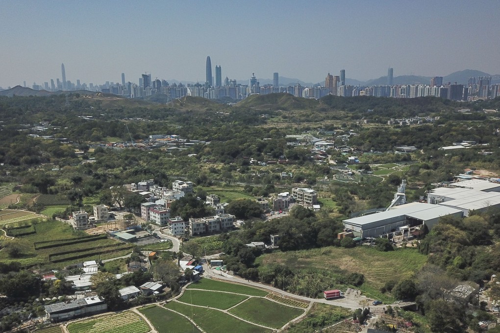 The project falls under the Northern Metropolis scheme, which focuses on land along the border with mainland China. Photo: Roy Issa