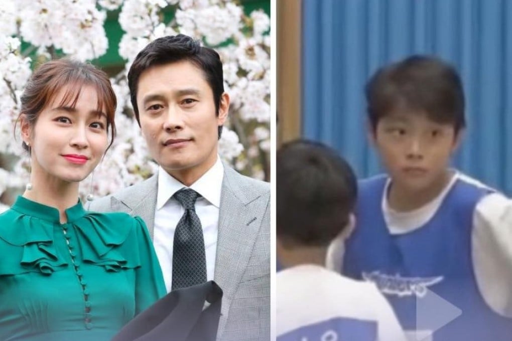 Korean actress Lee Ming-jun and her husband Lee Byung-hun, currently starring in Squid Game season 2 as Front Man, and their son Joon-hoo (right). Photo: Instagram/salamkorea