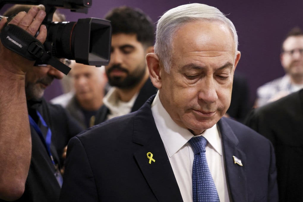 Israeli Prime Minister Benjamin Netanyahu, centre. Photo: AFP / Getty Images / TNS