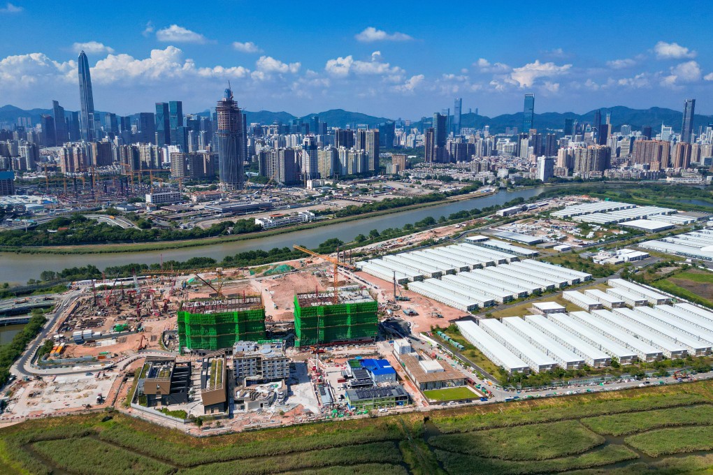 An aerial view of the Northern Metropolis, which the Hong Kong government is developing into a technology and innovation hub. Photo: May Tse