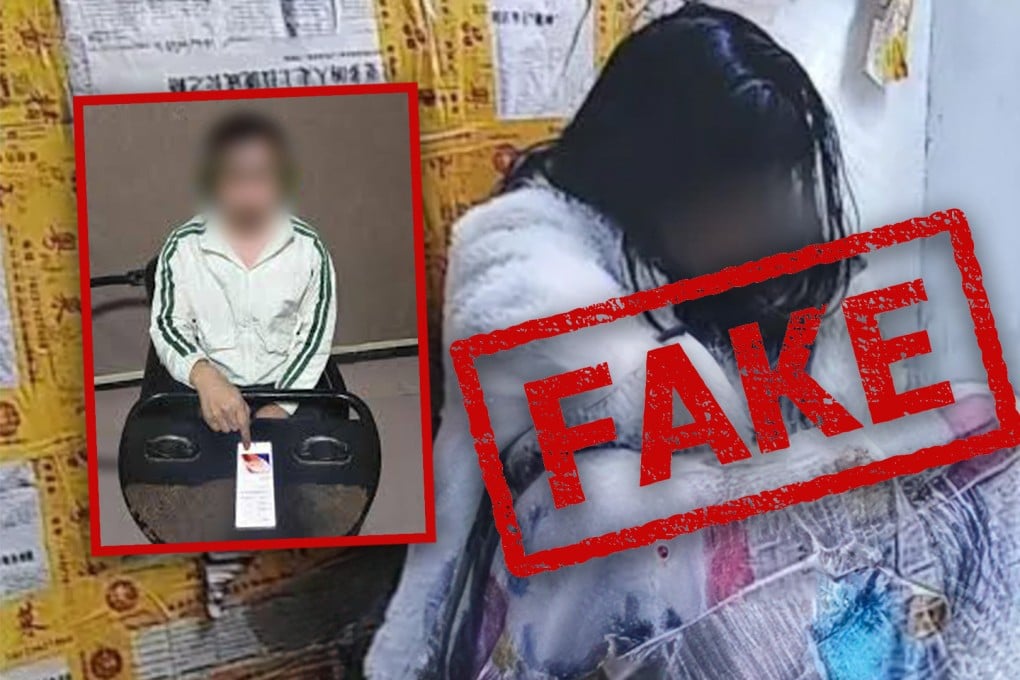 A couple in China who faked “domestic violence” videos to boost their online traffic have been detained by the authorities. Photo: SCMP composite/Douyin