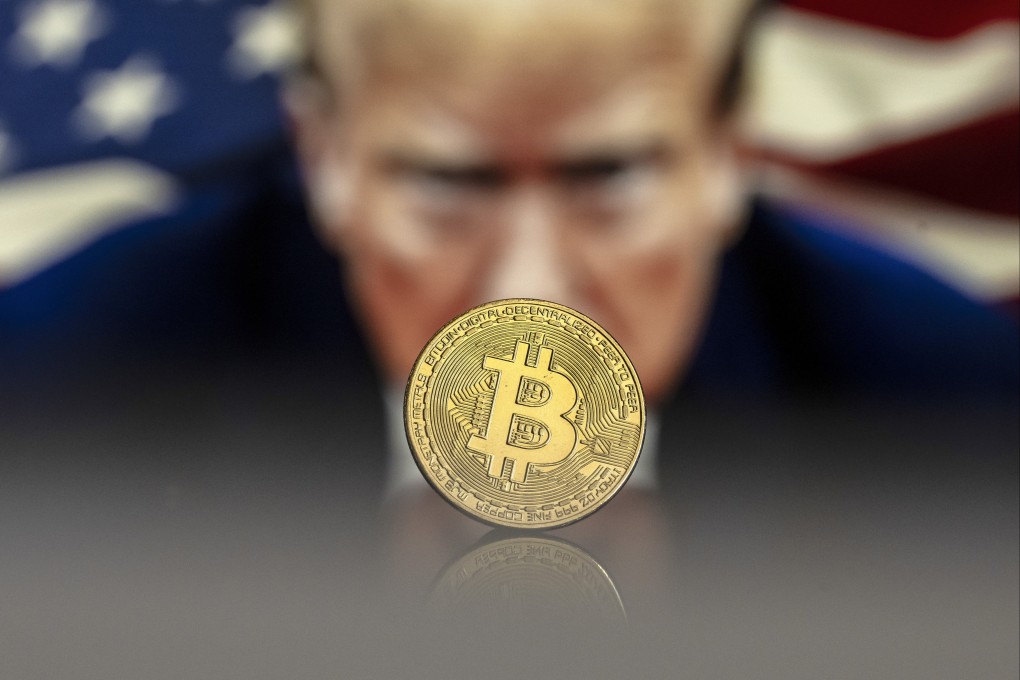 The speculative frenzy over bitcoin was sparked by Donald Trump’s preference for cryptocurrency friendly US regulations. Photo: EPA-EFE