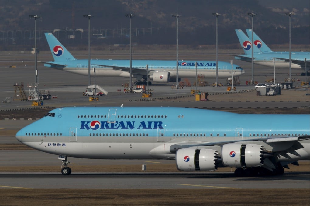 A Korean Air Boeing 747 arrives at Incheon International Airport, Seoul, South Korea. The airline is dopping the “Queen of the Skies” from the Seoulj-Atlanta route as it prepares to phase out the jet in 2031. Photo: Universal Images Group via Getty Images