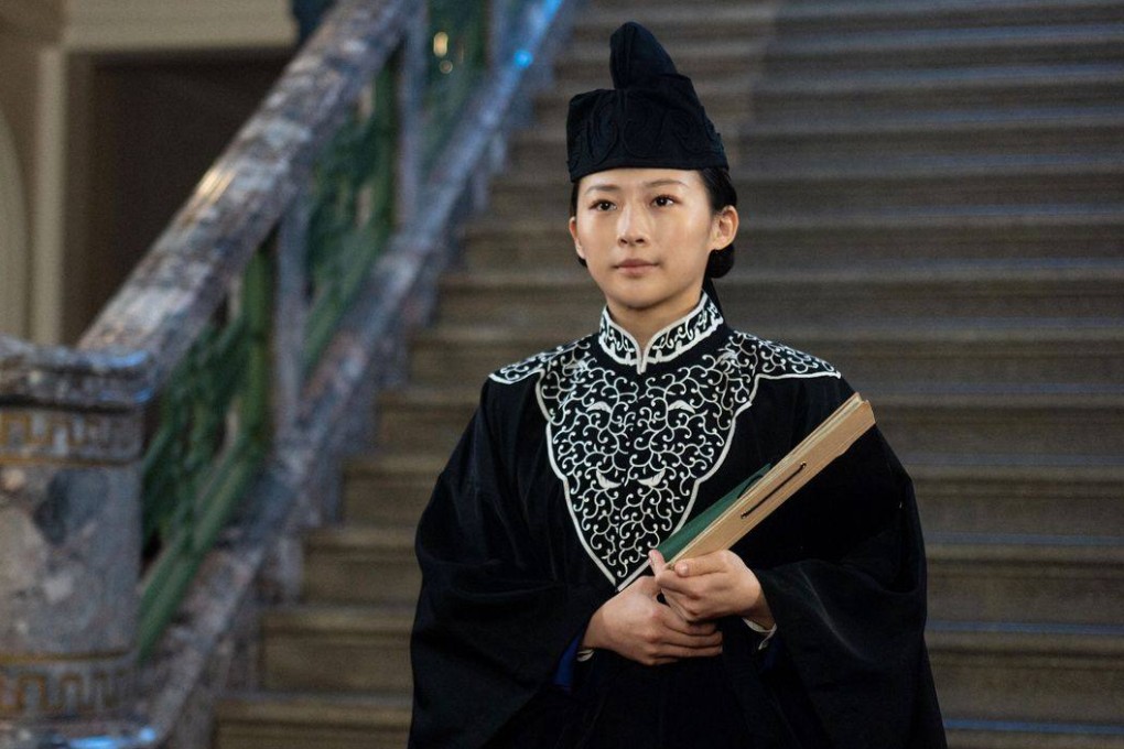 Sairi Ito as Inotsume Tomoko - a character based on one of Japan’s first female lawyers, Yoshiko Mibuchi - in a still from Tora ni Tsubasa. Photo: NHK