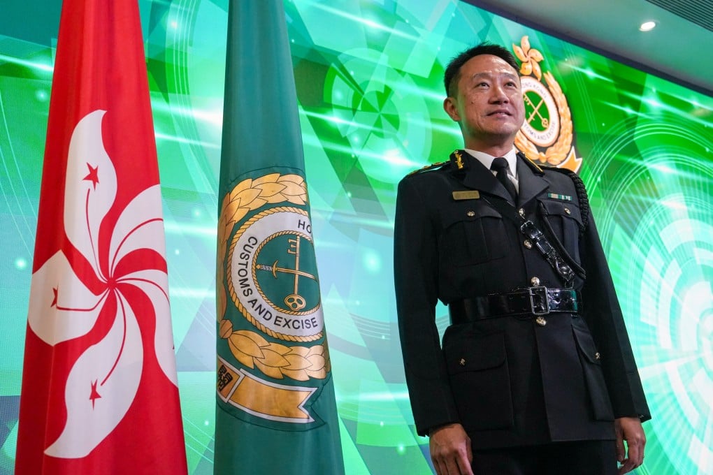 The new commissioner of customs, Chan Tsz-tat. Photo: Sun Yeung