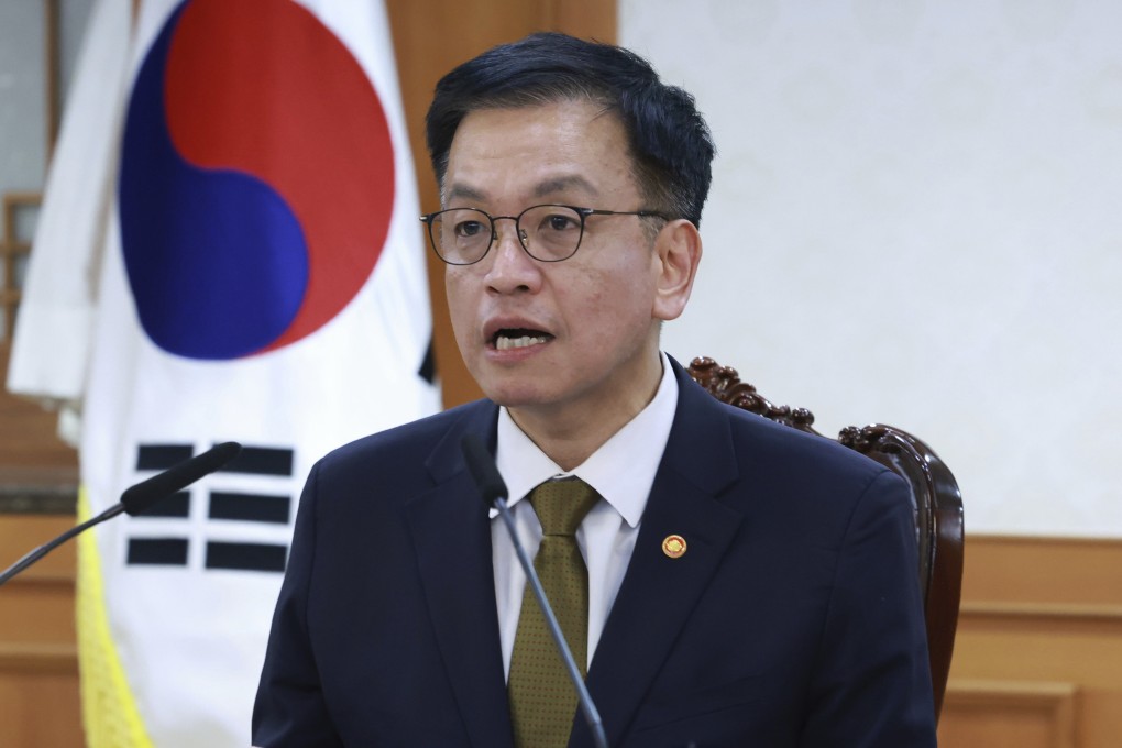 South Korea’s acting President Choi Sang-mok. Photo: Yonhap via AP
