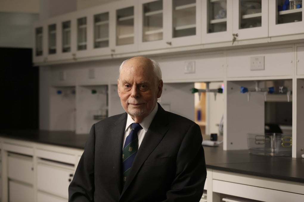 Professor Fraser Stoddart at the HKU campus in in Pok Fu Lam last year. Photo: Jonathan Wong