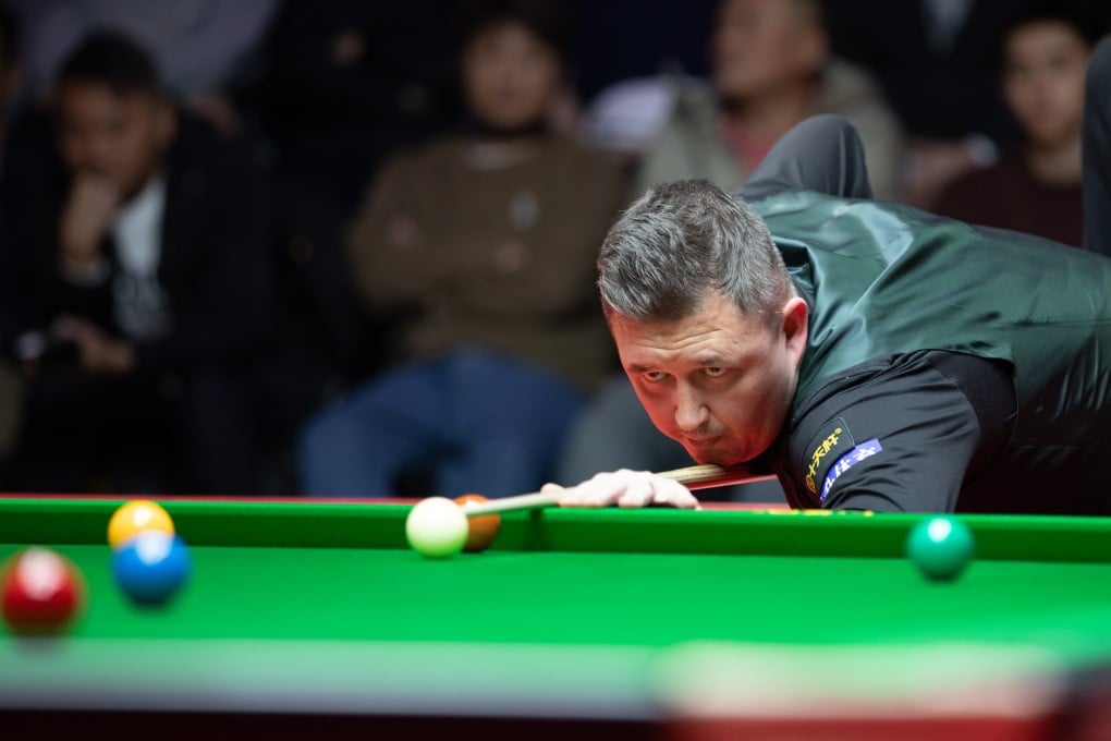 Englishman and Blues fan Kyren Wilson in action in Macau. Photo: Handout