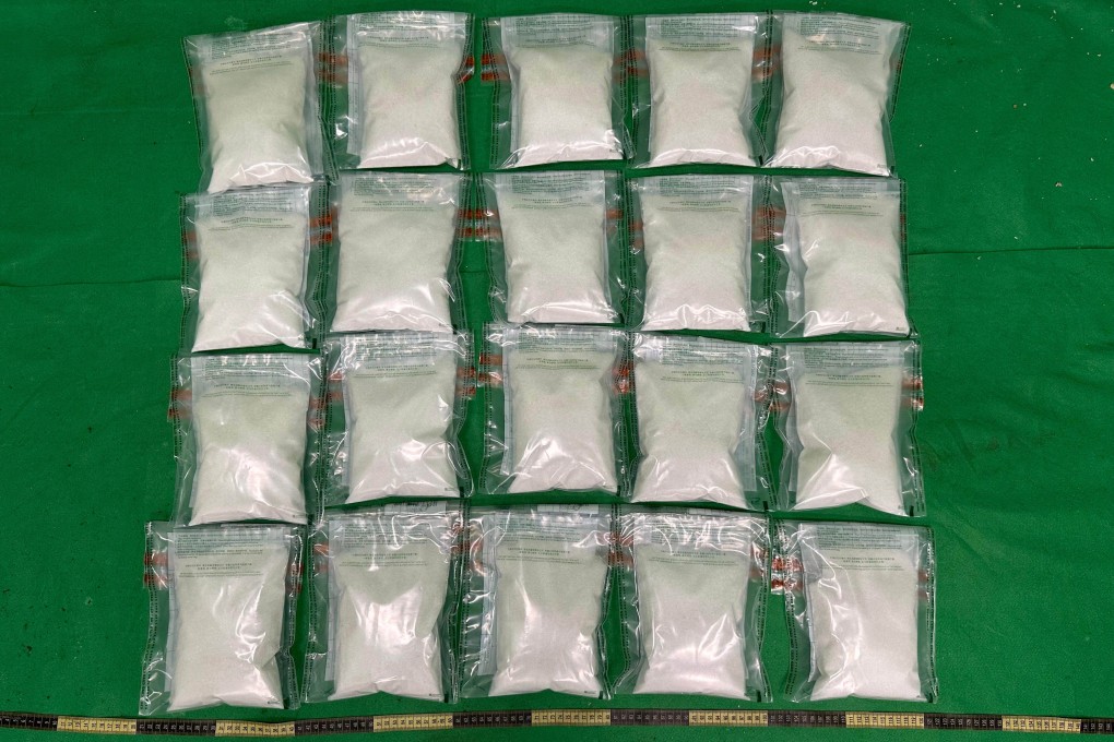 Evidence seized by customs officers. Photo: SCMP