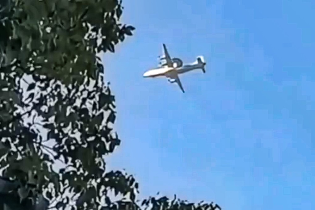 Footage circulating on social media platforms suggests China may have tested its most advanced airborne early warning and control system, the KJ-3000. Photo: X/ 高飞