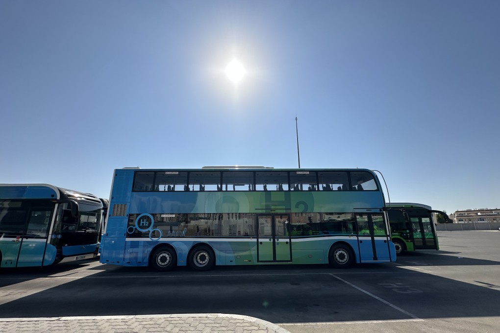Wisdom Motor has supplied three hydrogen-powered bus models to Abu Dhabi. Photo: Aileen Chuang