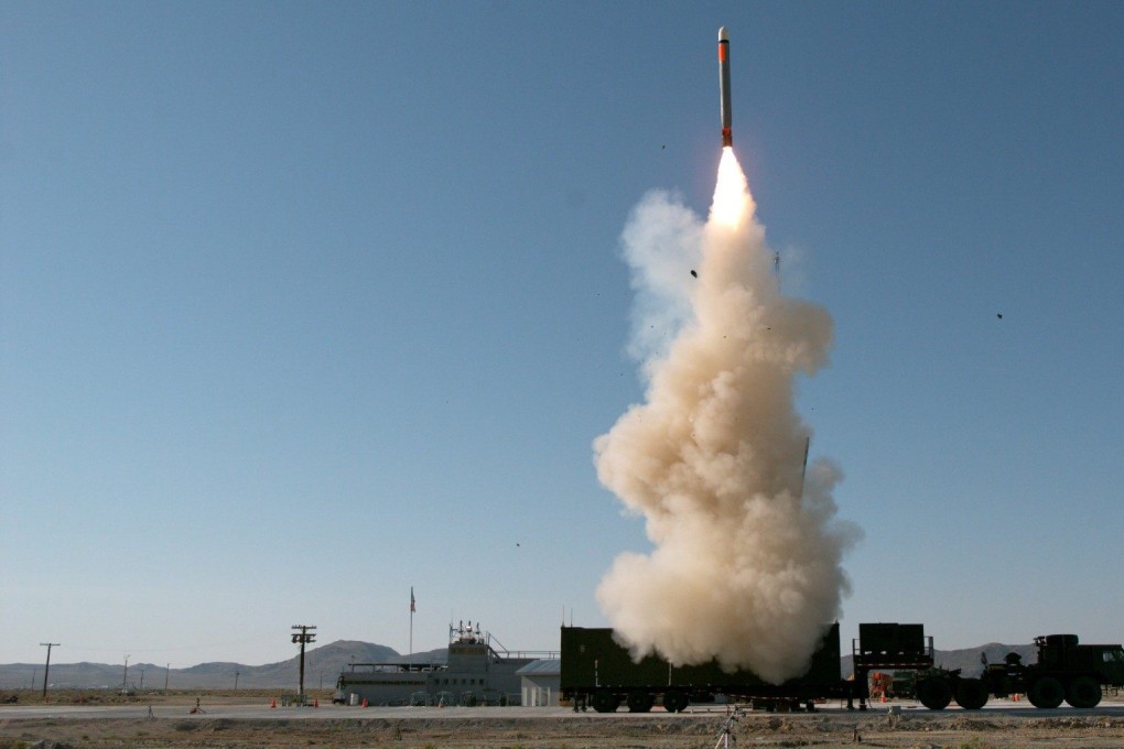 US soldiers conduct a Tomahawk missile launch from the Mid-Range Capability, or Typhon, launcher at Naval Air Weapons Station China Lake, California last year. Photo: Handout via US Army