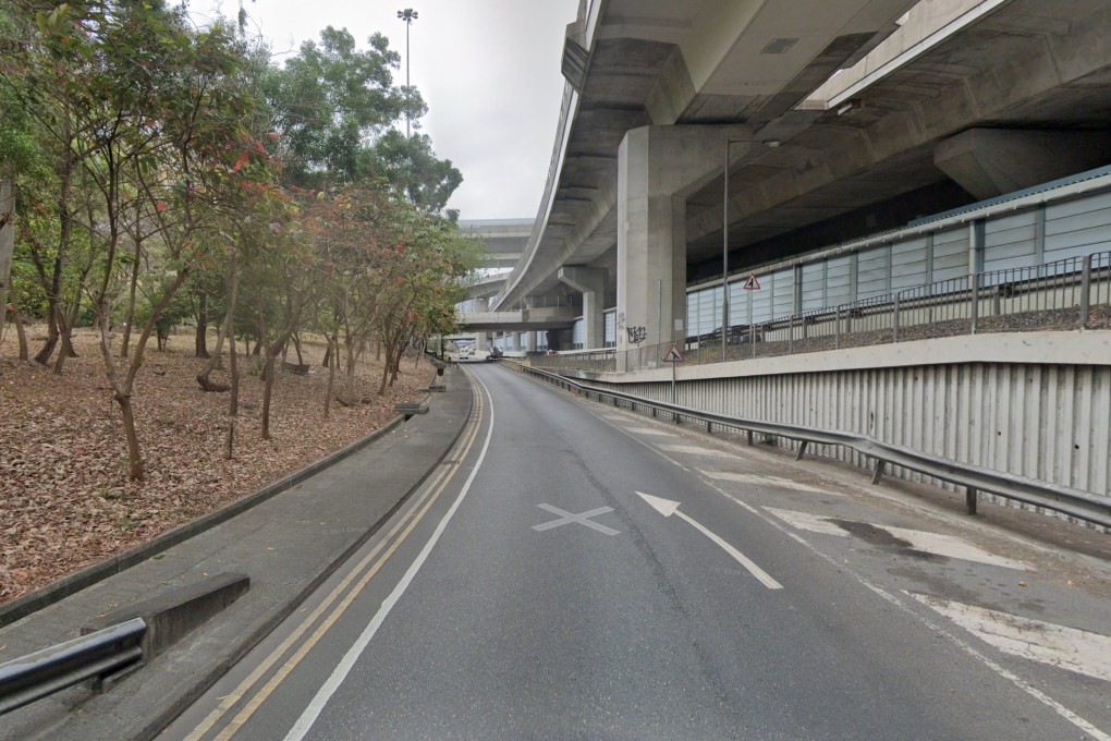 The van had been parked near the intersection of Lai Po Road and Lin Cheung Road in Cheung Sha Wan. Photo: Google Maps