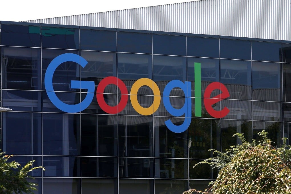 The Google logo at the Google headquarters in Mountain View, California. Photo: AFP